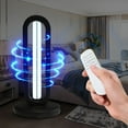 thumbnail image 4 of HIBIBUD 38W Ultraviolet UV Lamp With Remote Control Standing UVC Cleaning Lamp With Ozone 15/30/60min, 4 of 6