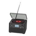 thumbnail image 2 of Reproductor portátil recargable, robusto y creativo, con radio, CD, MP3, conector USB para auriculares y altavoz para hogar, interior exterior., 2 of 9
