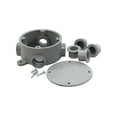 thumbnail image 2 of Cantex Weatherproof Box,1Gang,4Inlet,PVC 5133690, 2 of 2