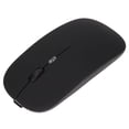 thumbnail image 1 of Rechargeable Mouse, Long Standby Time 2.4GHz Wireless Mouse Adjustable DPI Black 500mAh Battery  For Home For Office For Gaming, 1 of 8