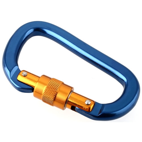UNI-QUIK Uni-Quik Aluminum Carabiner with Webbing and Clip
