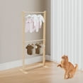 thumbnail image 4 of Pet Clothing Display Stand Dog Garment Rack 2-Tier Pet Clothing Display Stand for Home, Clothing Shops, 4 of 18