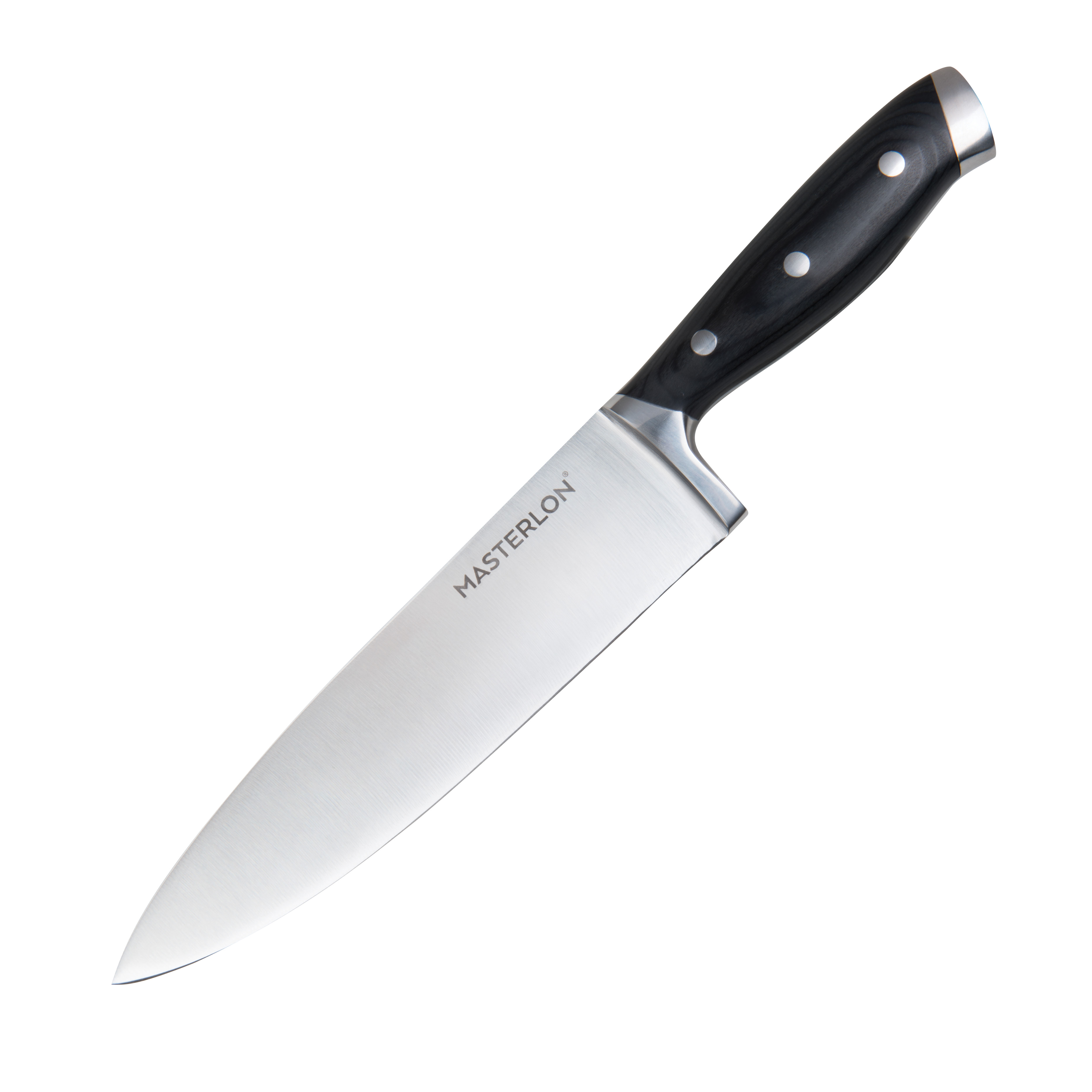 MASTERLON Triple Rivet Collection Chef’s Knife Stainless Steel Blade 8