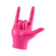 thumbnail image 4 of Love You Finger Gesture Estatua Estatuilla Rock Mano Escultura Música Gesto Figura para Mesa Centro de mesa Escritorio Oficina Decoración Rosado perfecl estatua escultura, 4 of 8