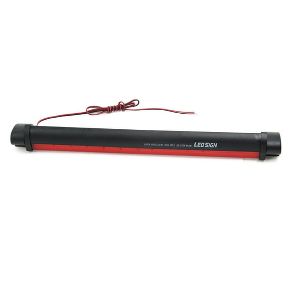 Unique Bargains Red 40  Auto Car Adhesive 3rd Brake Rear Tail Light High Mount Stop Lamp 12V