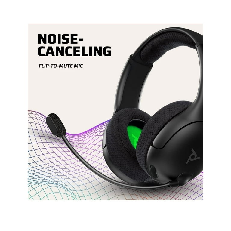 Restored PDP 048 025 NA BK Gaming LVL50 Wireless Stereo Gaming