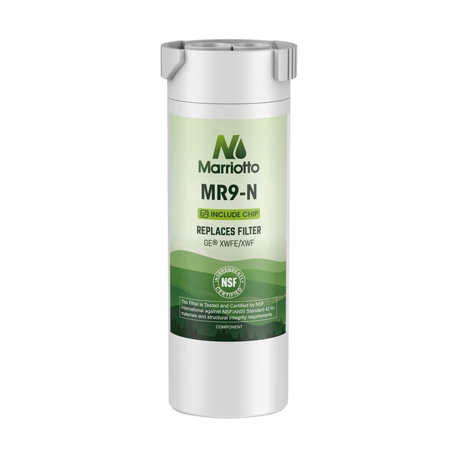 Filtro de agua MARRIOTTO compatible con el refrigerador GE XWFE
