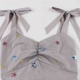 thumbnail image 3 of Vestido de Verano para las Mujeres Impresión Sexy sin Mangas Vestido con Cuello en V, Playa Casual Y Ropa de Vacaciones, 3 of 7