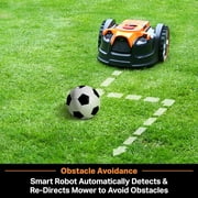 LawnMaster Automatic Obstacle Avoidance Robotic Lawn Mower