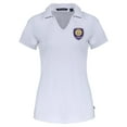 thumbnail image 2 of Women's-Cutter & Buck  White Orlando City SC Daybreak Eco Recycled V-Neck Polo, 2 of 3
