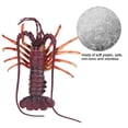 thumbnail image 4 of Soft Plastic Lobster Model Kids Toy, Simulation Seafood Display Prop for Children Animal Cognition Educational Aid, 4 of 7