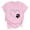 Pink, variant on Goodtrade8 Valentines Womens Tops Love Plus Size Ladies Valentines Day Pullover Graphic Short Sleeve for Girlfriend Womens T-Shirts