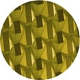 thumbnail image 1 of Ahgly Company Machine Washable Indoor Round Transitional Dark Bronze Brown Area Rugs, 6' Round, 1 of 7