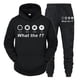 thumbnail image 2 of Conjunto de 2 piezas de sudadera y pantalones básicos y divertidos para fotógrafos para hombres 2024, ropa deportiva a juego para viajes con cámaras DSLR para amantes de los hombres, 2 of 5