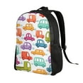 thumbnail image 2 of Easygdp Doodle Cars Mochila Versátil y Elegante: Comodidad, Almacenaje y Durabilidad para la Universidad, Trabajo, Viajes y Uso Diario, 2 of 8
