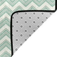thumbnail image 4 of DouZhe Triangular Stripe Rugs Doormat, Non-Slip Machine Washable Carpets Floor Door Mat , 36" x 24", 4 of 7