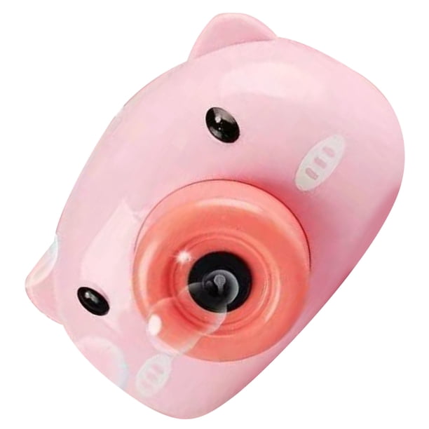 Juguete de Máquina de Burbujas de Cámara, Adorable Juguete Autico de Burbujas para el Exterior Para El Exterior