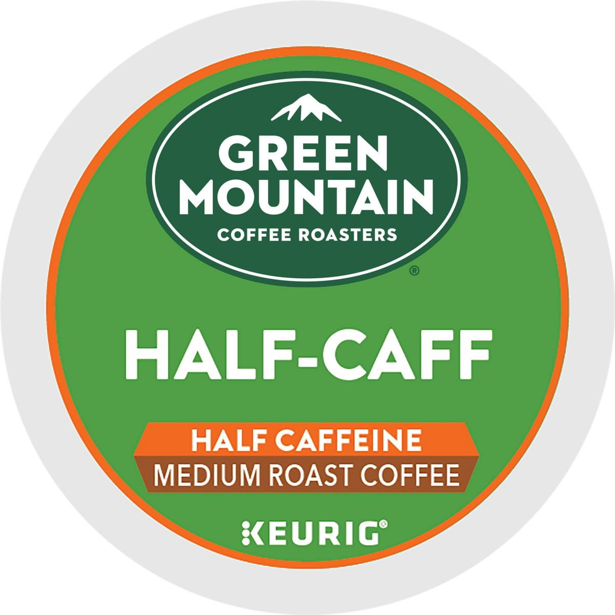 Green Mountain Coffee Half-Caff Keurig K-Cup Coffee Pods - Medium Roast - 24ct - Pack of 2