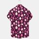 thumbnail image 4 of Blusa y camisa de manga corta con cuello vuelto para hombre, camisa informal de moda para hombre, camisa de manga corta con cuello vuelto, camisa de verano con botones, blusa de poliéster para hombre, 4 of 4