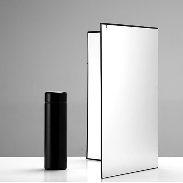 Cartón para fotografía de cámara A3, Reflector de lámpara plegable, cartón plegable para fotografía A3 para difusor de lámpara, absorbe la lámpara negro shamjiam papel de fondo