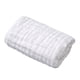 thumbnail image 1 of Toalla de baño de muselina de algodón puro, 50x25cm, suave, absorbente y duradera, lavable a máquina, para bañar, comer y dormir al bebé, 1 of 8