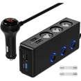 thumbnail image 5 of MaiRkang 120W Car Cigarette Lighter Fast Charger, QC3.0, 12/24V, 4 USB Ports, 5 of 8