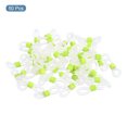 thumbnail image 3 of Uxcell Eyeglass Chain Connector Sunglasses Silicon Rubber Strap Holder Chain End Loop White Fluorescent Yellow 50 Pack, 3 of 5