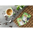 thumbnail image 3 of Pembroke Corgi St Patricks Foam Coaster Set of 4 Green, 3 of 3