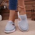 thumbnail image 7 of Caywon Women's Casual Slip on Half Shoes Breathable Arch Support Walking Mules Shoes Open Back Slip on Flats Non-Slip Sneakers Sandals, 7 of 7