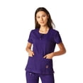 thumbnail image 1 of KOI lite 317 Haut de Sarrau pour Femme Serenity Raisin TP, 1 of 5