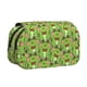 thumbnail image 1 of Disketp Cute Green Frog Estuche de Lápices de Doble Capa con Tapa Abatible y Cremallera, Organizador Escolar para Adolescentes y Adultos, 1 of 7