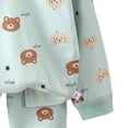 thumbnail image 4 of gibobby Abbence Baby Girl Sweatshirt Clothes Pants Set Joggers Toddler Fall Outfit Infant Sweatsuit, 4 of 5