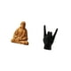 thumbnail image 5 of Figura Del Sagrado Corazón De Jesús, Estatua Coleccionable, Escultura Creativa Con Gestos De Mano Para Pasillo, Dormitorio, Oficina, Escritorio, Chimenea, Decoración De Apartamento., 5 of 8