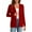 1069#Wine, variant on GXIPO Cardigan for Women Open Front Long Sleeve Lightweight Business Office Work Cardigan Solid Color Light Gray S