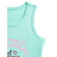 thumbnail image 3 of Sanrio My Melody and Kuromi Girls Mineral Wash Graphic Tank Top, Sizes 4-16, 3 of 3