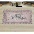 thumbnail image 1 of Spring Decorative Rug, Swirling Floral Look Design of Blossoming Flowers and Flying Butterflies, Quality Carpet for Bedroom Dorm and Living Room, 6 Sizes, Dark Slate Blue Rose, by Ambesonne, 1 of 1