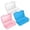 E002- Clear, variant on Plastic Storage Box, Craft Storage Box, Plastic Organizer Box, 8X4 In, Baking Accessory Holding, Hobby Work, Locking Latches, 1 Pc