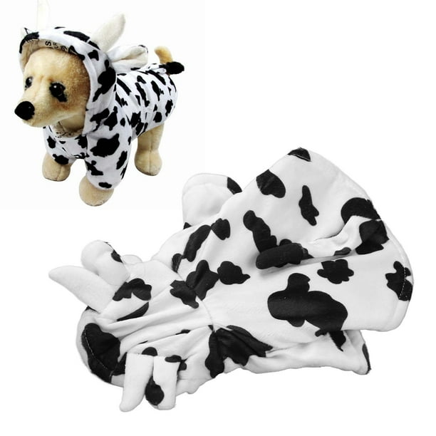 Ropa para Perros con Patrón de Vaca en Blanco Y Negro Chaqueta de Invierno con Capucha para Perros Diseño de Vaca Lindo Y Elegante Ropa de Invierno para Mascotas Cálida Y ANGGREK Otros