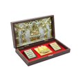 thumbnail image 5 of GoldGiftIdeas 24K Gold Plated Ashtavinayak Ganesh Photo Frame with Charan Paduka, Return Gifts, Ganesha Idol Frame for Pooja, Momento Gift (Pack of 5), 5 of 5