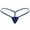 Navy, variant on Blmnix Sexy Panties Woman Underwear Hipster Panties G String Thongs Boxer Pink Womens Seamless Underwear,Free Size