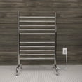 thumbnail image 5 of Amba Radiant 24 Inch Freestanding Straight Plug-In Towel Warmer, Polished Finish, 5 of 7