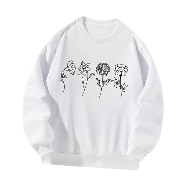 Sudadera con cuello redondo para mujer, trajes s informales, Jersey holgado, Tops para ir de compras, deportes, vacaciones, regalo de año Nuevo SG