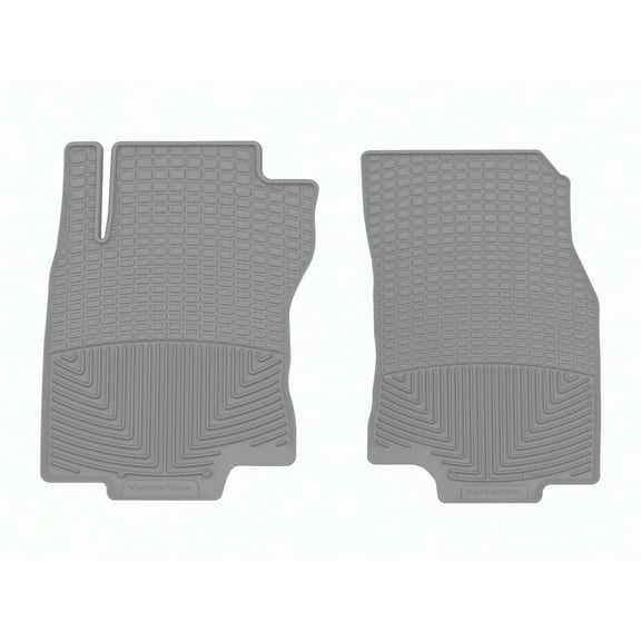 WeatherTech All-Weather Floor Mats compatible with 2014-2020 Nissan Rogue - 1st Row (Driver & Passenger), Grey