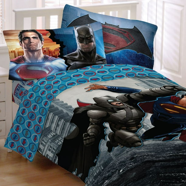 Store51 Llc 18082816 Batman Vs Superman Bedding Set Worlds Finest