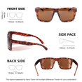 thumbnail image 4 of Gafas de Sol MAXJULI Z87 XXL Tamaño TR90 UV400 para Hombres, 4 of 6