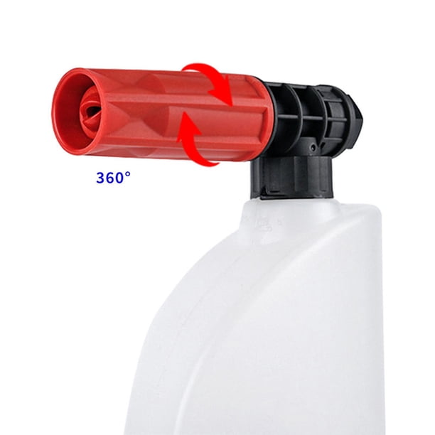 Pulverizador de lavado de autos Pulverizador de presión de espuma de lavado de autos 0.6L Equipo de limpieza automática Pulverizador de espuma de mano shamjiam Pulverizador de espuma