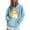 Blue, variant on Hoodies for Womens 2025 Halloween Costume Fall Winter Hooded Jacket Loose Casual Fleece Sweatshirts Halloween Ghost Graphic Printed Long Sleeve Sweaters Pullover with Pocket