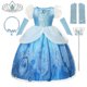 thumbnail image 1 of Disney vestido de princesa Rapunzel para niños, conjunto de disfraces enredados, ropa de fantasía para fiesta de cumpleaños, Carnaval y Halloween, 1 of 4