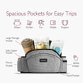 thumbnail image 3 of Portabebés Momcozy con asiento de cadera ajustable con cintura gris, 3 of 9