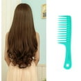 thumbnail image 3 of Bradem Hair Brush, Comb, Wet Haircut Hair Comb Hairdressing Plastic Detangler Handle Wide Tooth Comb, 3 of 3